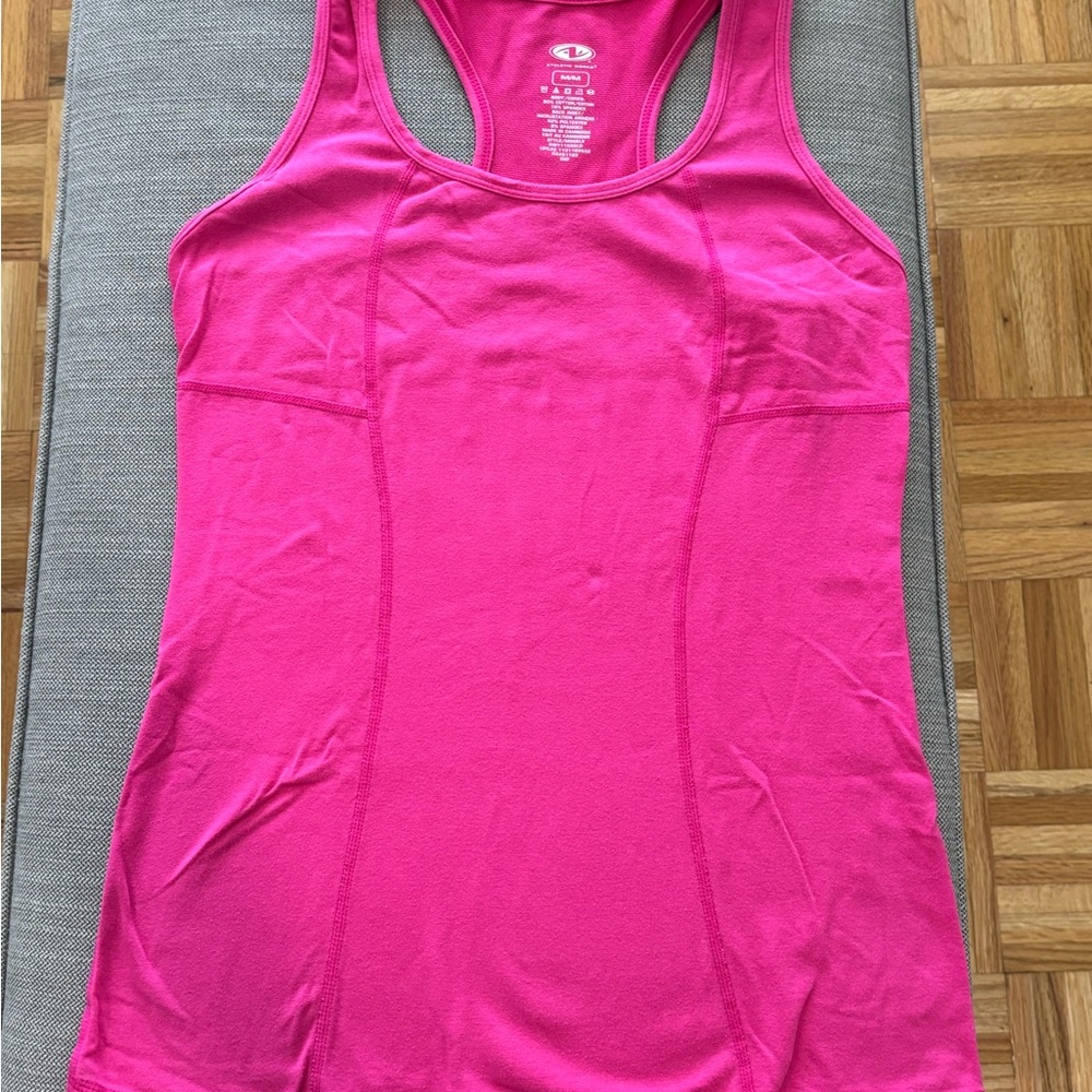 Athletic Works Women's Pink Athletic Tank Top